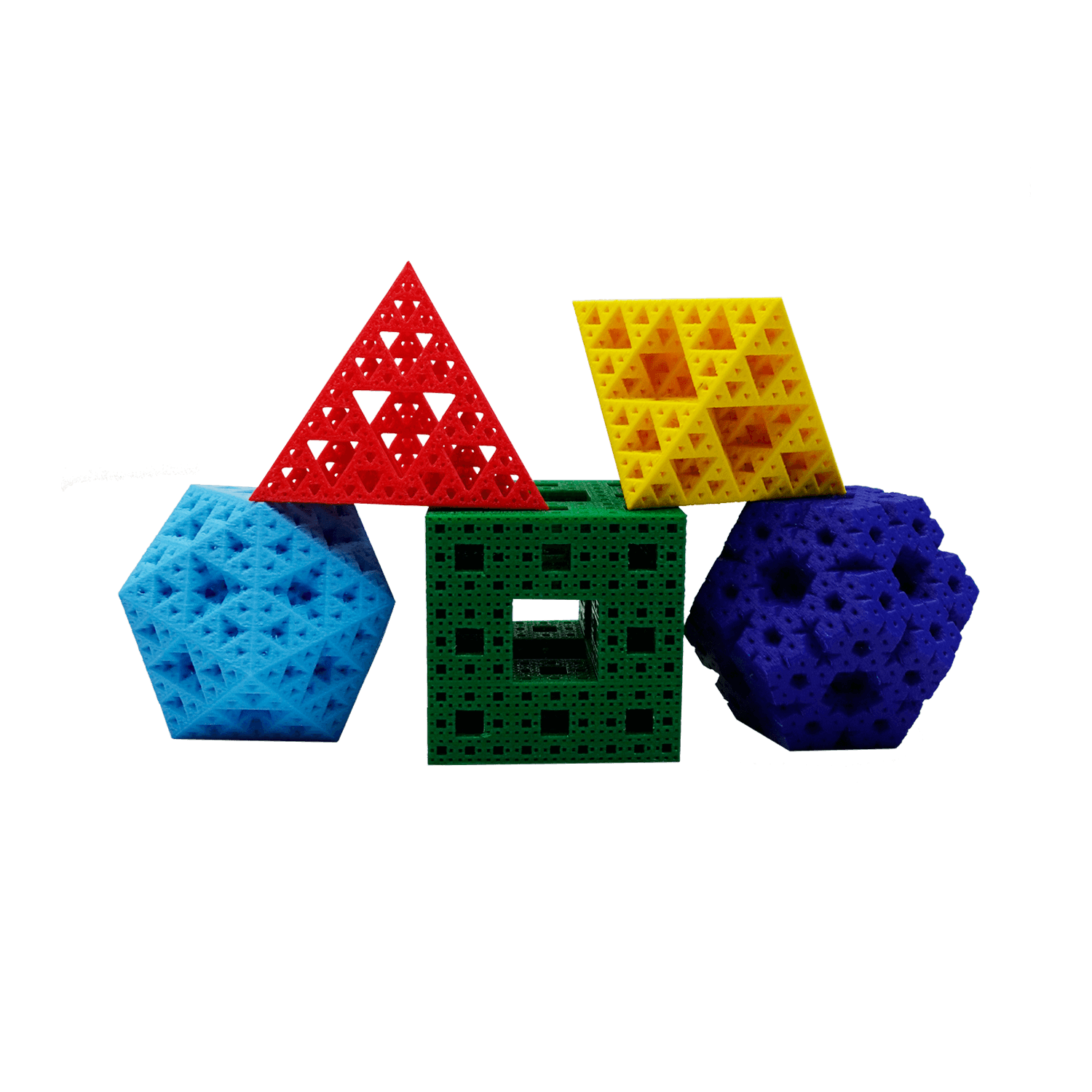 Fractalized Regular Polyhedra