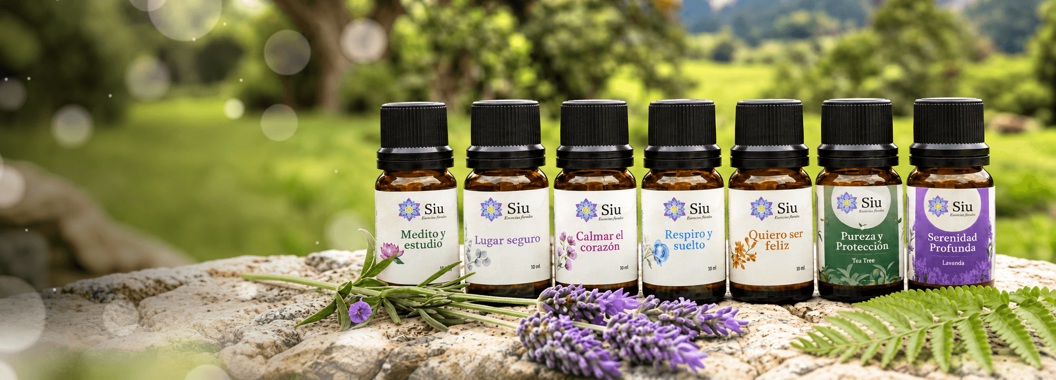 Aceites esenciales con esencia floral